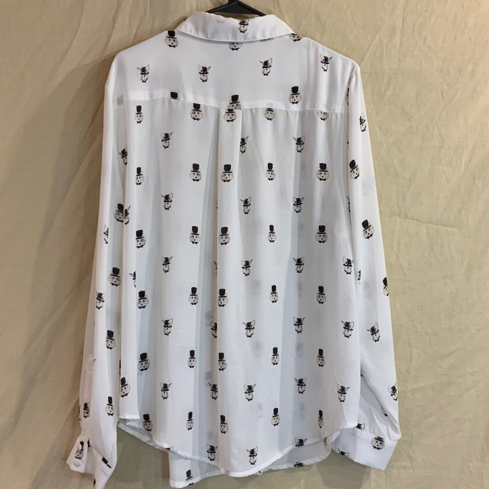 Torrid Madison Blouse Featuring “Dapper Animals” - Picture 5 of 8
